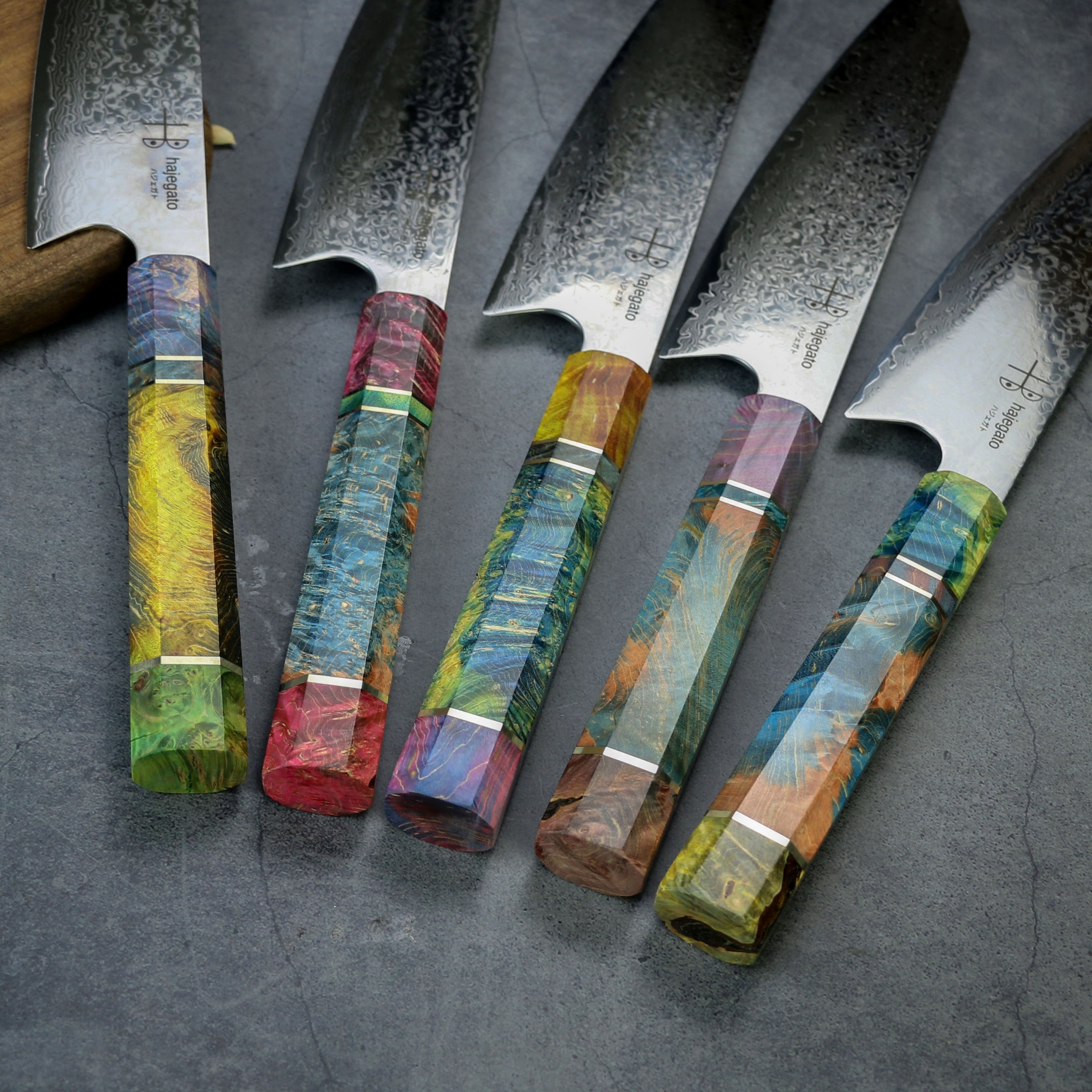 Unique Damascus Chef Knives
