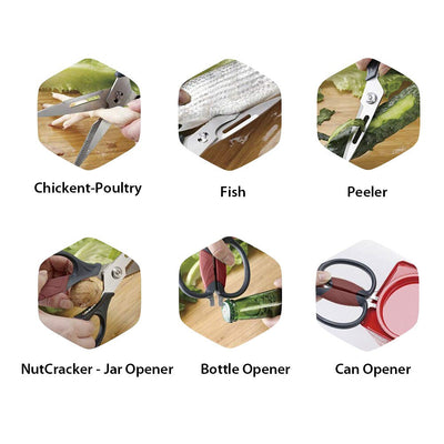 Utility Kitchen Scissors Poultry & Vegetables