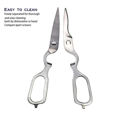 Kitchen Scissors Heavy Duty Multi-Purpose Stainless Steel Scissors
